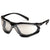 Pyramex SB9380ST Proximity Safety Glasses - Black Foam Lined Frame - Indoor/Outdoor Mirror Anti-Fog Lens